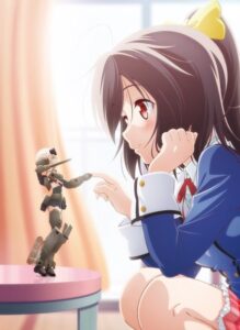 Frame Arms Girl: Kyakkya Ufufu na Wonderland — okładka anime