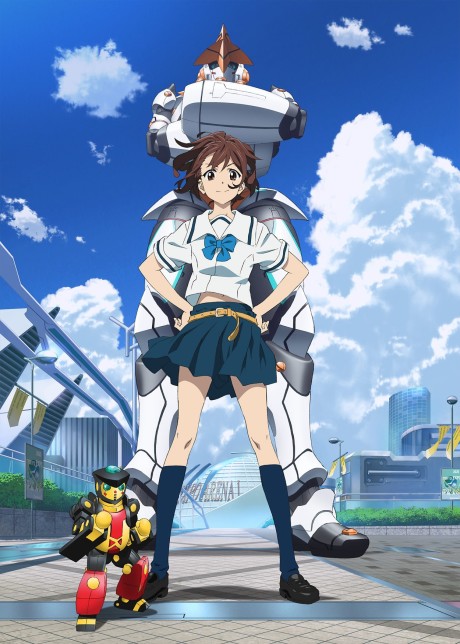 ROBOMASTERS THE ANIMATED SERIES — okładka anime