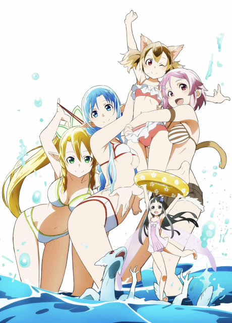 Sword Art Online EXTRA EDITION — okładka anime