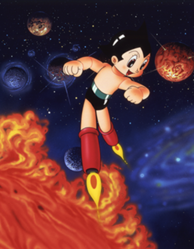 ASTRO BOY: Tetsuwan Atom - 10-man Kounen no Raihousha - IGZA — okładka anime