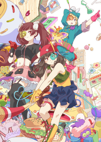 The Rolling Girls — okładka anime