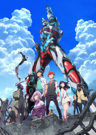 Gatchaman Crowds — okładka anime