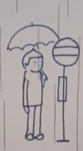 ame no bus stop hen okladka