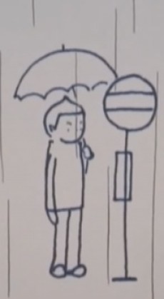 ame no bus stop hen okladka