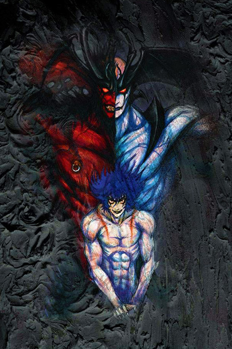 amon devilman mokushiroku okladka