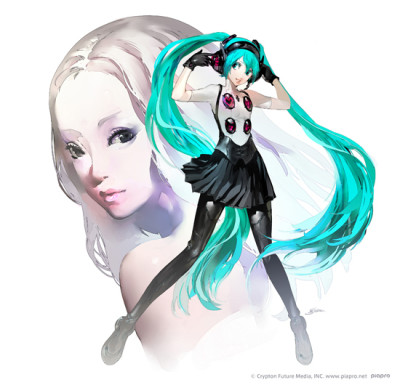 b who i want 2 b feat hatsune miku okladka