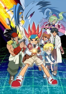 Bakukyuu HIT! Crash B-Daman — okładka anime