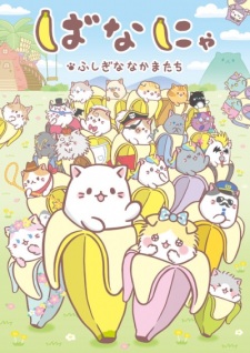 Okładka anime Bananya and the Curious Bunch