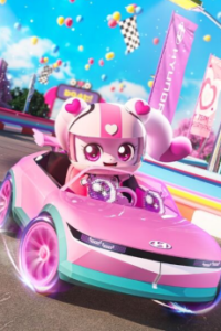 Sparkling Friendship Racing: The Birth of Racers Hachuping and Kangchongping — okładka anime