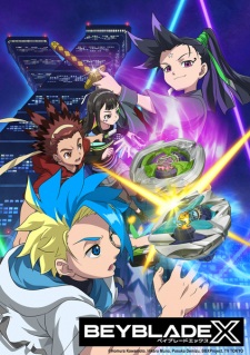 BEYBLADE X — okładka anime