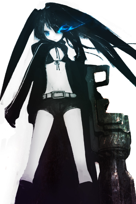 black rock shooter okladka