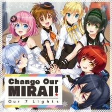 Okładka anime Change Our Mirai!: Our 7 Lights