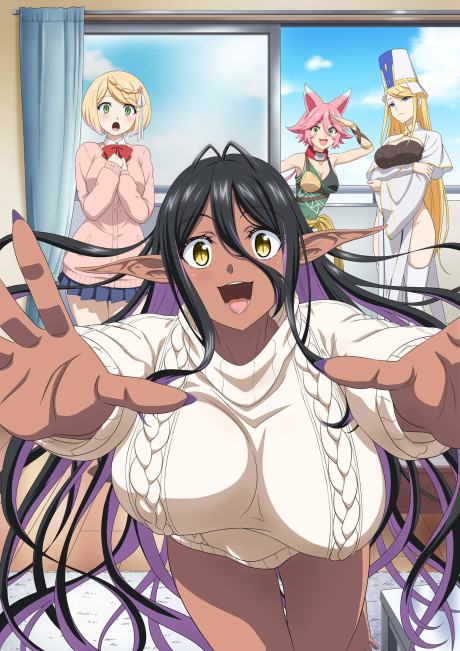 chotto dake ai ga omoi dark elf ga isekai kara oikakete kita okladka