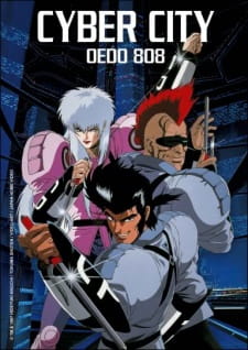 Cyber City Oedo 808 — okładka anime