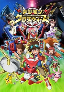 Okładka anime Digimon Fusion