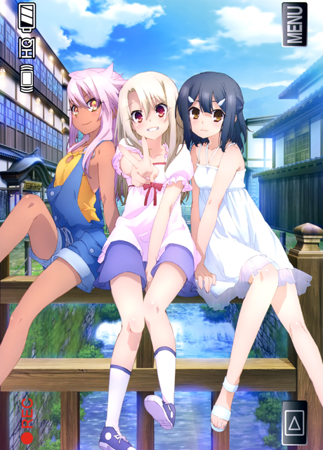 fate kaleid liner prisma illya 2wei mahou shoujo in onsen ry okladka