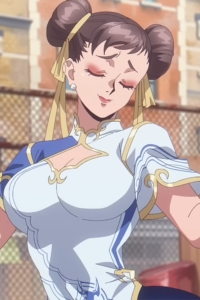 FATAL FURY x STREET FIGHTER — okładka anime