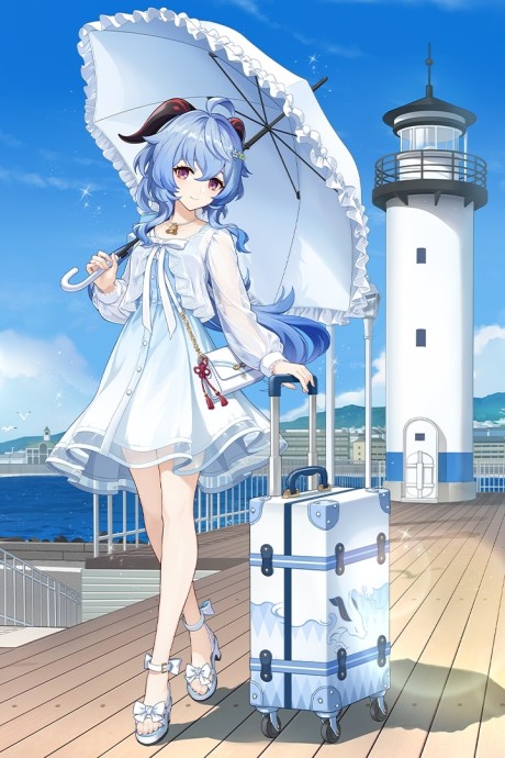 genshin ten tabigokoro no omomuku mama ni kinen anime okladka