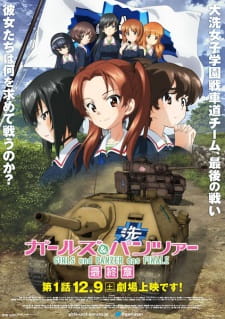 Okładka anime Girls und Panzer: The Final Chapter Part 1