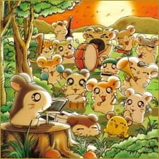 Okładka anime Hamtaro: Hamtaro's Birthday! - 3000 Hammy Steps in Search of Mommy