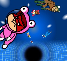himitsukessha taka no tsume the planetarium burabura black hole no nazo