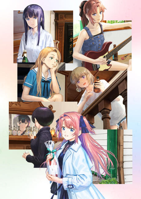 kamiina botan yoeru sugata wa yuri no hana okladka