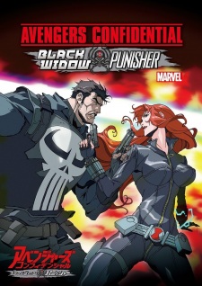 Okładka anime Marvel Avengers Confidential: Black Widow & Punisher