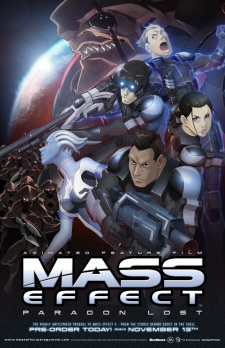 Okładka anime Mass Effect: Paragon Lost