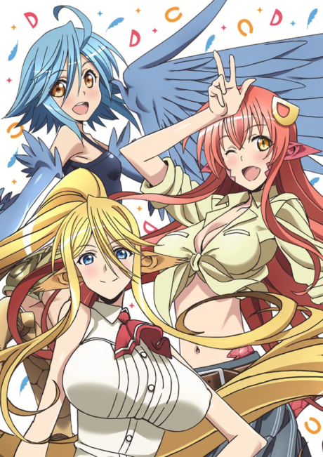monster musume no iru nichijou hobo mainichi oo namappoi dou okladka