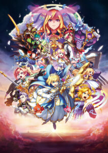 Monster Strike the Movie: Lucifer Dawn of Despair — okładka anime