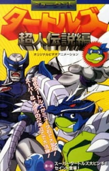 Okładka anime Mutant Turtles: Choujin Densetsu-hen