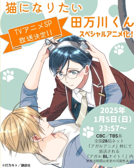 neko ni naritai tamagawa kun
