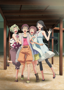 Amanchu!: The Story of the Promised Summer and New Memories — okładka anime