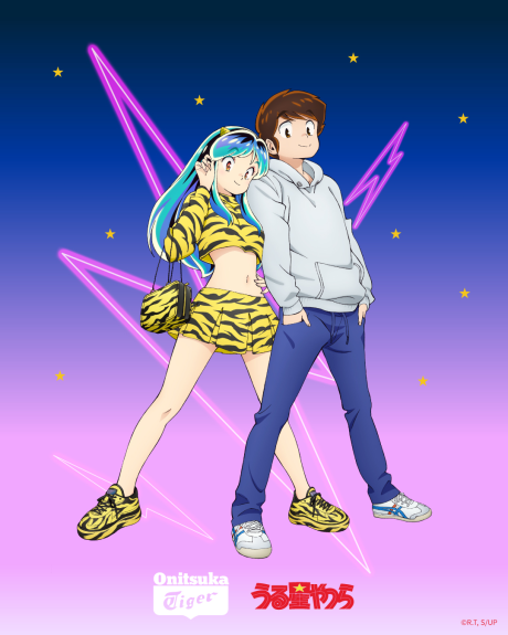 onitsuka tiger x urusei yatsura to collaboration anime okladka