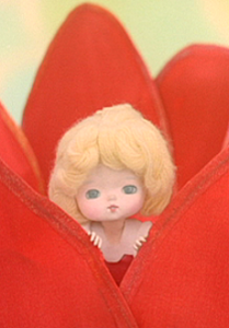 Oyayubi hime — okładka anime