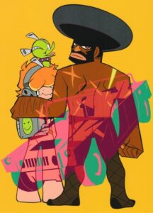 Panty & Stocking in Sanitarybox — okładka anime