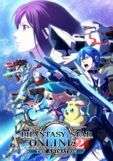 Okładka anime Phantasy Star Online 2 The Animation