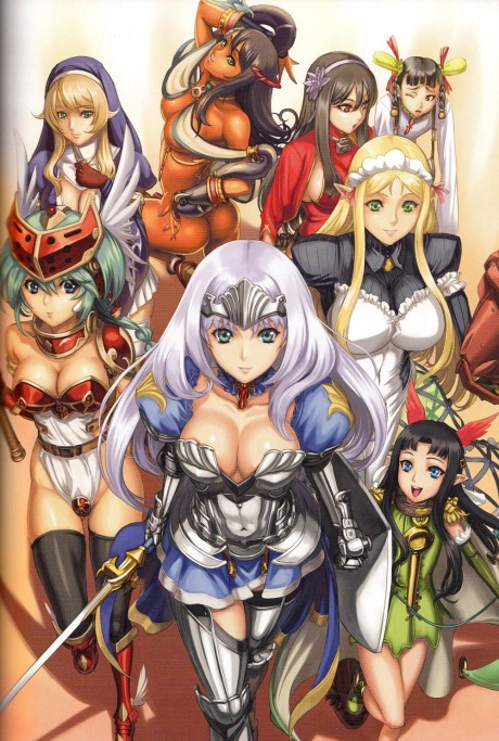 queen s blade rebellion okladka
