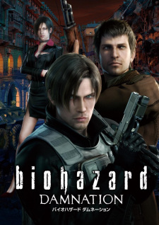 Okładka anime Resident Evil: Damnation