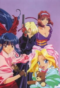 Sakura Wars: The Gorgeous Blooming Cherry Blossoms — okładka anime