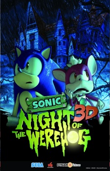 Okładka anime Sonic: Night of the WereHog
