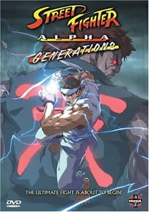 Street Fighter Alpha: Generations — okładka anime