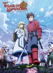 Tales of Symphonia: The Animation - The United World Arc — okładka anime