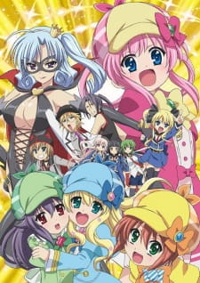 Okładka Tantei Opera Milky Holmes: Arsene Karei naru Yokubou z Arsène i czterema detektywkami