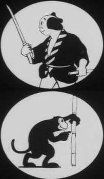 Okładka anime The Monkey Sword Masamune