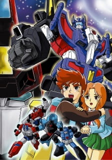 Okładka anime Transformers Victory