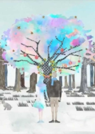 white tree okladka