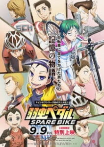 Yowamushi Pedal: SPARE BIKE — okładka anime